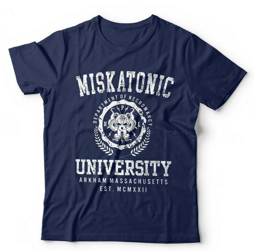 Miskatonic University Unisex Kids Tshirt Arkham Cthulu H P Lovecraft