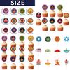 Diwali Theme Cake Topper Flags Paper Party Decor For Celebrations