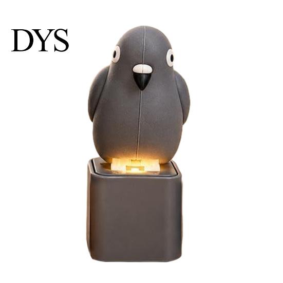 Keyboard Fidget Toy with Light Sound Animal Sound, Rechargeable Cow Goat Tactile Feedback Office Desk Monkey Pigeon Finger Clicker, Push Button