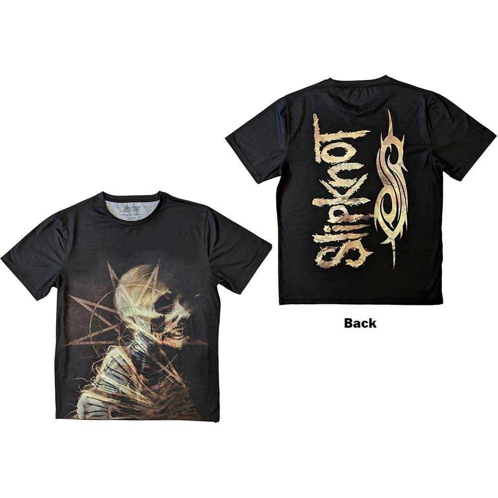 Slipknot Unisex Sublimation T-Shirt: Profile (Back Print) (Small) 3XL
