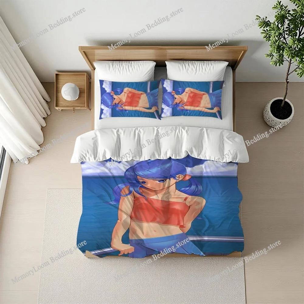 Hot Game M-MiSide-Mita Duvet Cover Set Home Style Bedding Soft Laundry Cotton Bed Four Seasons Student Dormitory Luxury Gift