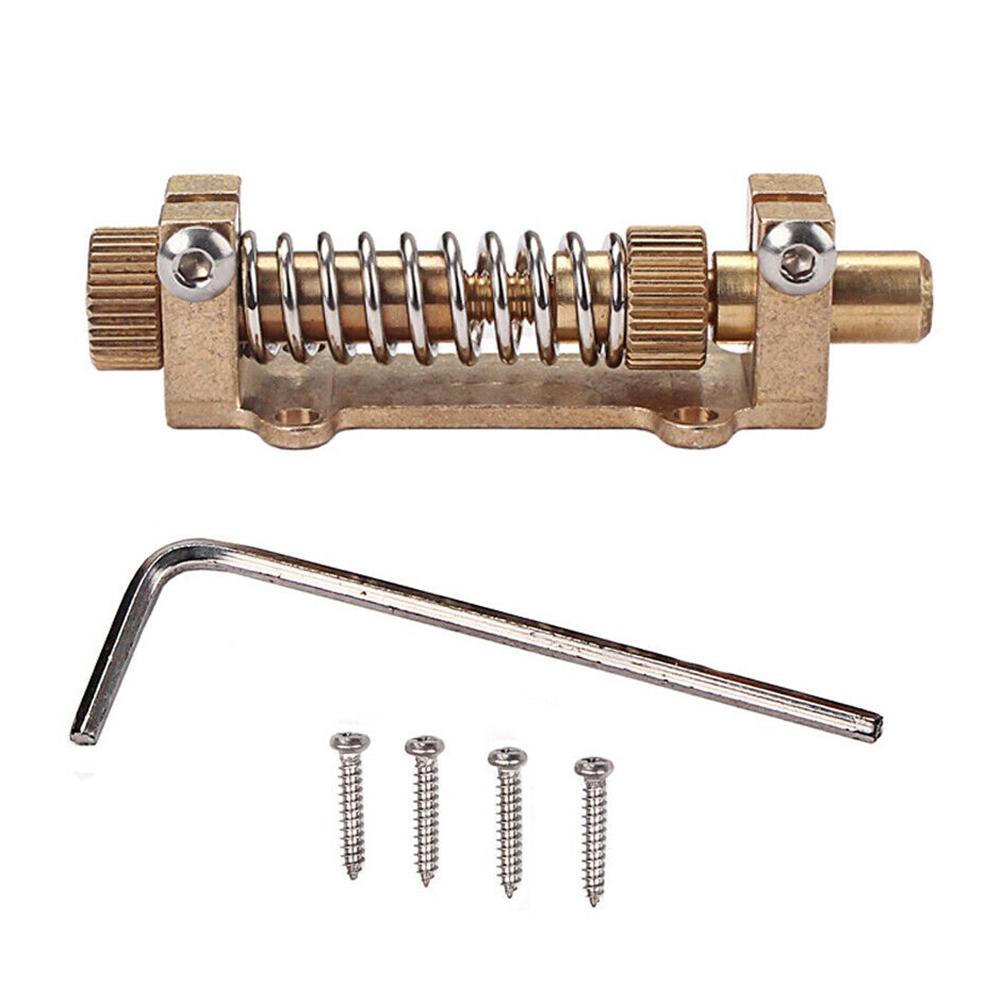 

1pcs Brass Guitar Tremolo Arming Adjuster Tremsetter Set Guitar Bridge Stopper Tremolo Stabilizer Stopper Kit