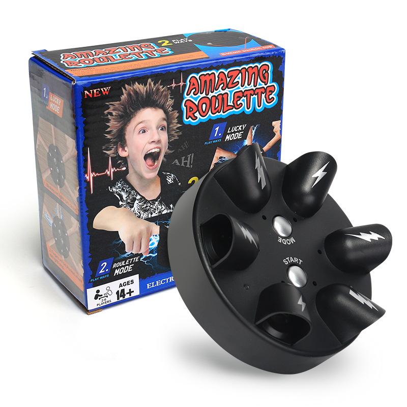 Mini Six-Finger Lie Detector Shock Prank Toy