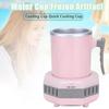2 in 1 Cooler Warmer Cup Cooler Heating and Cooling Beverage Plate Portable Quick Electric Ice Maker Machine for Outdoor Travel