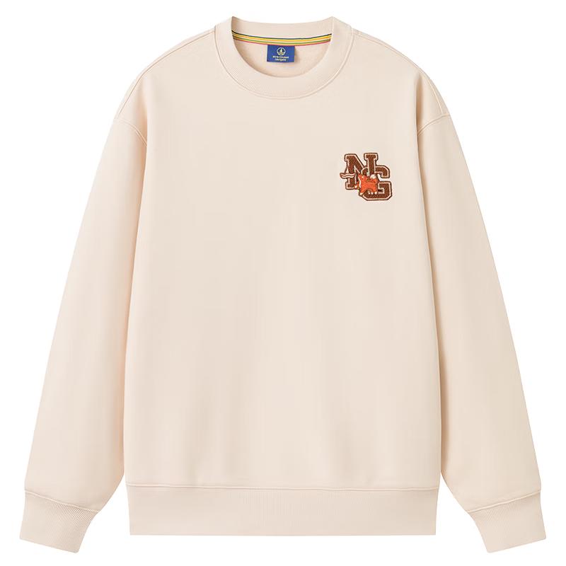 NVG·YOUNG Men's Autumn Loose Fit Pullover Sweatshirt