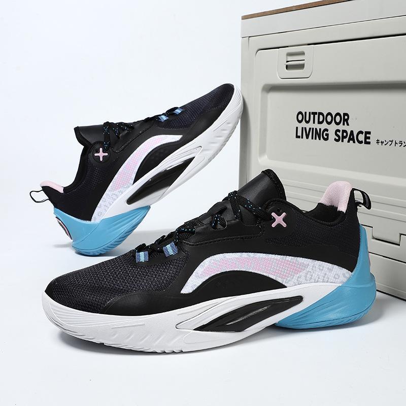 

Practical wear-resistant middle school students basketball shoes men s flash 10 sports shoes students youth sports competition training shoes 45