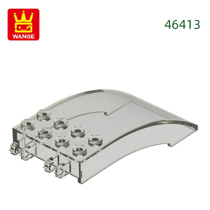 

Non-Toxic 80Pcs/Lot 46413 Windshield Cockpit Cover Building Block Moc Accessories Compatible With Bricks Diy Children Toy Gift Box about80pcs