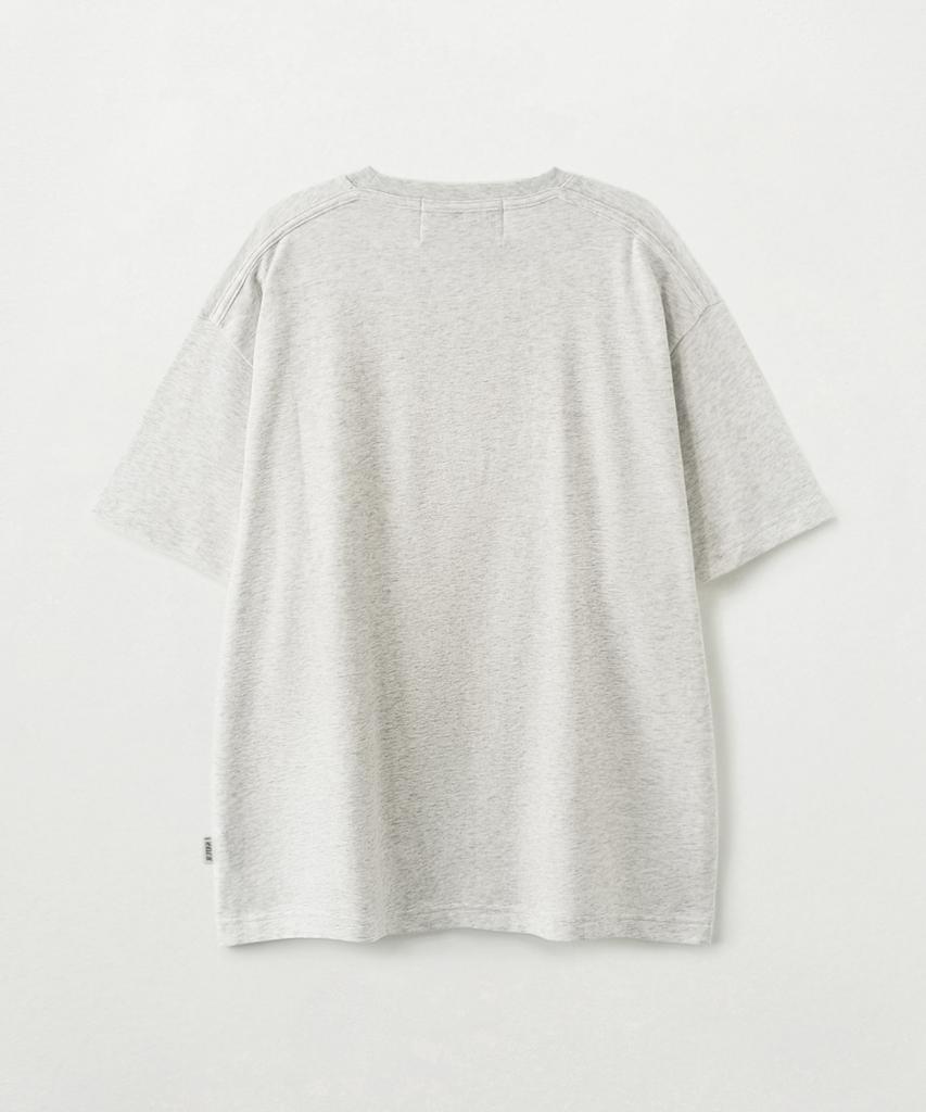 Seteo Apero Logo Pocket Short Sleeve T-Shirt Melange White