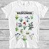 Wildflower Botanical Flowers Saying Nature Vintage Cool Gift Tee T Shirt M1017