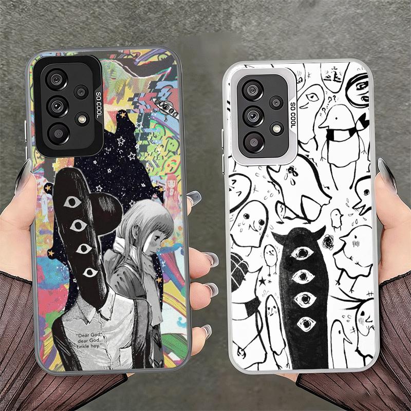 Oyasumi Punpun Anime Shockproof Phone Case for Samsung A17 A16 A15 A14 A37 A57 A36 A56 A26 A35 A55 A25 A34 A54 A24 A13 A23 A33 A