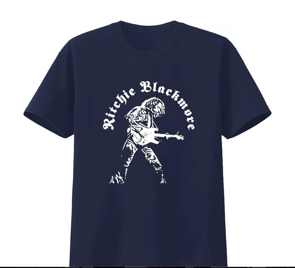 26 Women mem Ritchie Blackmore Guitarist Rock T Shirt for Music Lover vintage Washed Top For Everyday Wear Comfortable Unisex