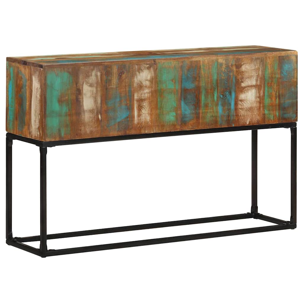 Console Table 120 X 30 X 75 Cm Reclaimed Solid Wood