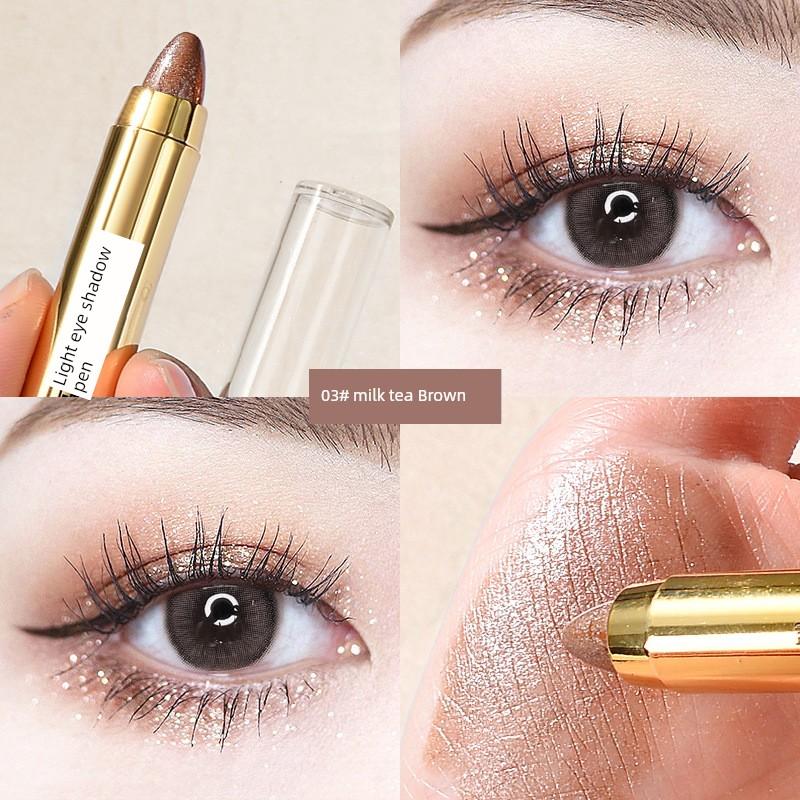 Mkingpretty Bean Bag Eye Makeup Highlight Eyeliner Pen Eye Shadow Pen Double-Headed Smudger No Falling out Official Authentic Products