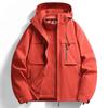 3-in-1 Detachable Windproof Waterproof Ski Suit with Fleece Lining for Couples