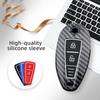 Abs Carbon Car Smart Key Cover Case Bag Protector Keychain For Suzuki Baleno Ertiga Ciaz Ignis Kizashi Swift Sx4 S-Cross Vitars