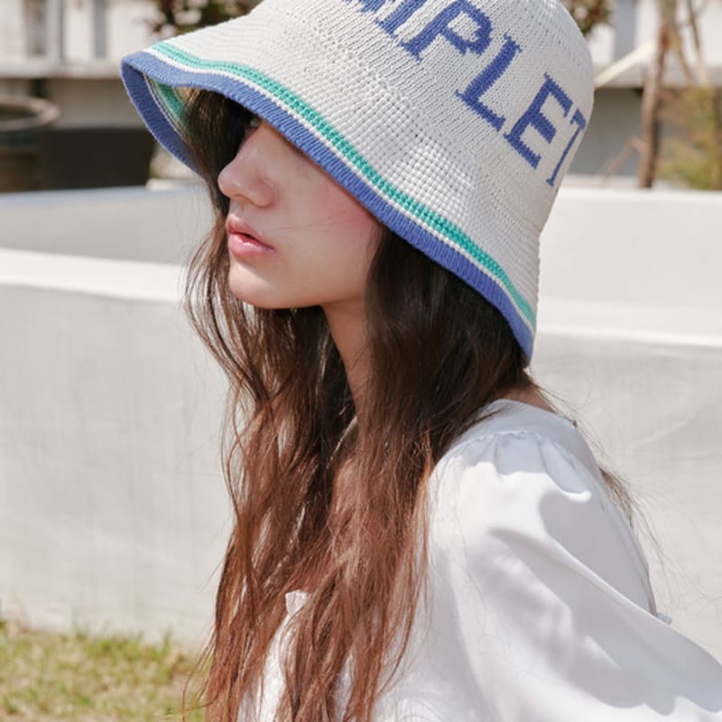 

ALLINCOMPLETE Logo Jacquard Bucket Hat Logo Jacquard Bucket Hat