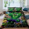 Das dreiteilige Hulk-Bettwäscheset ist ein elegantes Bettwäscheset für Erwachsene und Kinder, geeignet für Doppel- und Einzelbetten.
