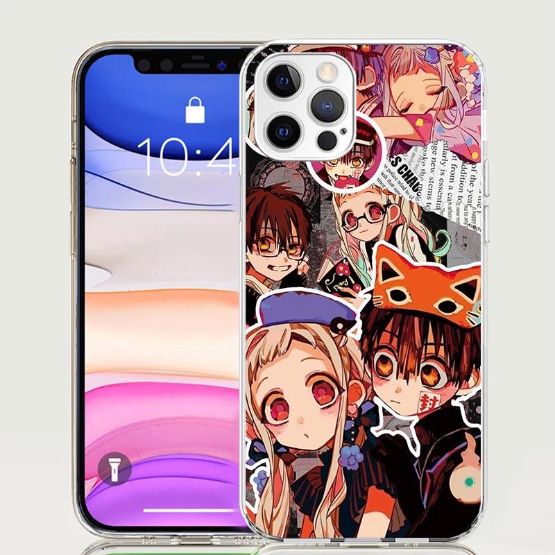 Toilet Bound Hanako Kun Anime Case Phone Cover for Apple iphone 16 15 14 13 12 Mini 11 Pro Max 16E X XS XR 7 Plus 8 + SE 2020 Tr