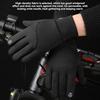 Loogdeel Autumn Winter Warm Camping Gloves Ski Bicycle Touch Screen Non-Slip Waterproof Cycling Gloves For Men Motorcyclist