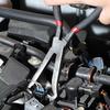 1/2/3 Buc. Instrument de Separare a Conectorilor Electrici Auto, 2-în-1 Multifuncțional, cu Cap Drept/Curbat, Clește Electric de Deconectare cu