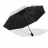 Hello Kitty, Birthday Automatic Open/Close Umbrella Cute Umbrella with Cute Design, Portable 3 Fold Compact Umbrella for Men & Women, Hallow