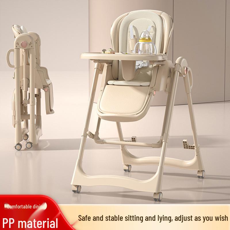 Multifunctional Portable Baby Dining Chair: Foldable, Home & Travel-Friendly.