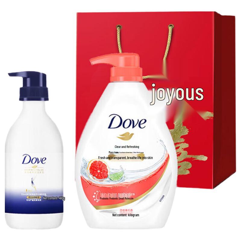 Dove Family Care Shampoo & Body Wash Set