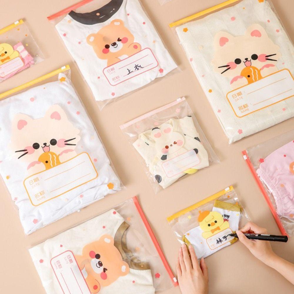 10PCS Classified Classified Sealed Bag Multi-size Organizer Bag New Storage Bag  Travel