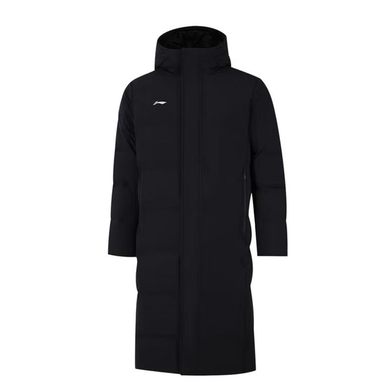 Li-Ning Men s Long Thickened Winter Coat AYMV347-3-4 M