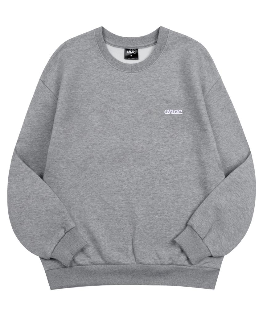ANOTHER ARCHIVE Essential Signature Embroidered Sweatshirt_Black