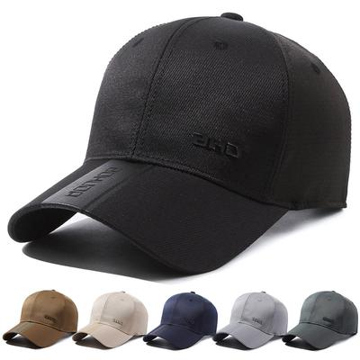 Men's Cap Spring Autumn Outdoor Middle-Aged Baseball Cap Peak Cap Sun Visor Hats Fishing Hat