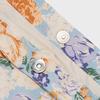 Flower Pattern Eco Bag (Blue)