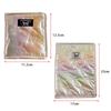 New Silver Bow Soft Shell Photocard Photo Album Binders Kpop Korea Idol Cards Book Family Pictures Album with 20pcs Inner Pages