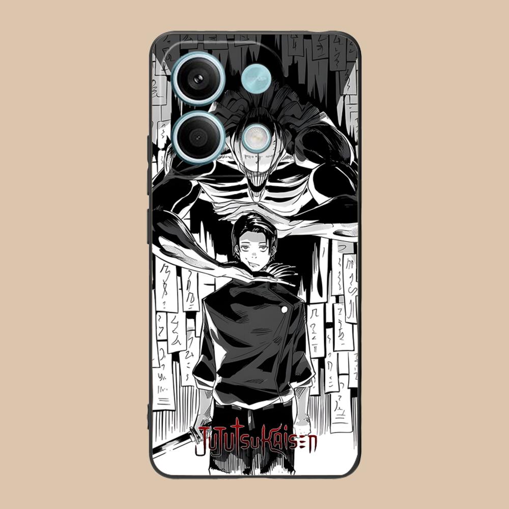 

Jujutsu Kaisen Yuta Okkotsu Phone Case for POCO M7 M6 M5 M4 M3 X7 X6 X5 X4 X3 Pro GT 5G Colorful Printing Cover Cover Pretty Poco X3 GT