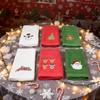 Christmas Kitchen Towels Skin-Friendly Handkerchief Christmas Tree Dish Hand Towels For Beach Trips Hiking Gardening Casual