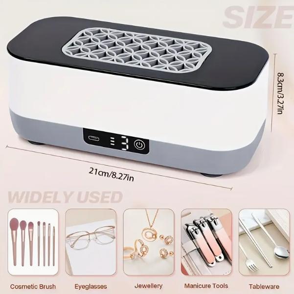 Ultrasonic Glasses Cleaning Machine, Household Large-capacity Cosmetic Jewelry Cleaning Machine