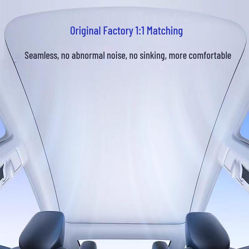 Electrostatic Sunshade for Tesla Model 3/Y Roof
