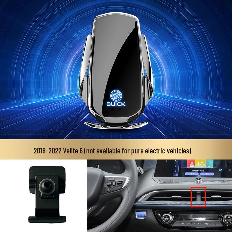 Buick Envision S, Excelle, Encore GX, Regal, Velite 6 Wireless Car Charger & Navigation Dock, 15W
