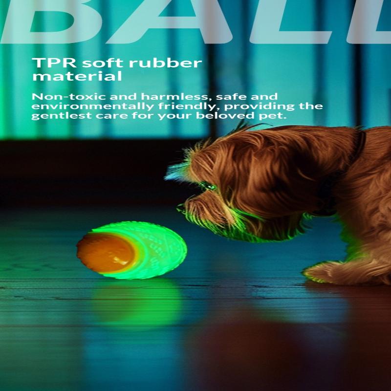 2Pcs Dog Toy Durable Crew Ball Pet Grinding Teeth Toy Rubber Sound Ball For Dog Interactive Supplies Chew Pet Supplies