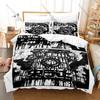 Dorohedoro Anime Manga 3D Print Bedding Set Duvet Cover + 2 Pillowcases Soft Polyester Bed Linen Bedroom Decor For Anime Fans