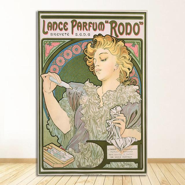 Nouveau Posters and Prints Fine Replica Wall Art Painting Pictures for Living Room Home Decor Alphonse Mucha Large Vintage Art