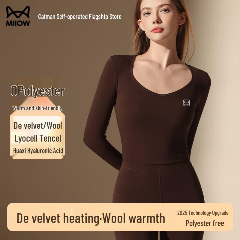 

Женский термокомплект из смесовой шерсти Miiow XL