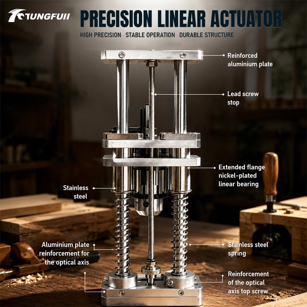 Precision Vertical Drilling Jig Aluminum Drill Press Stand with Spring Buffer for Handheld Electric Drill Use