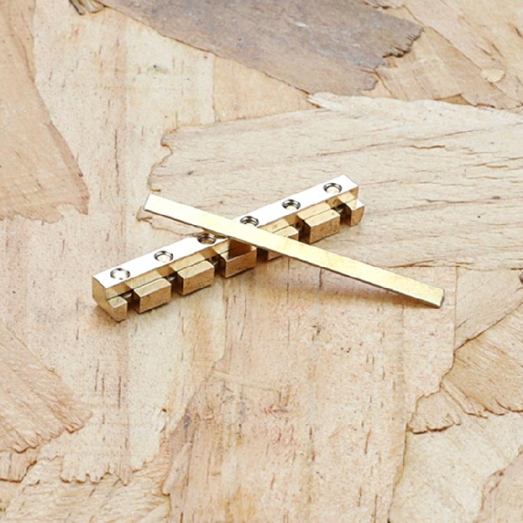 Brass Guitar Nut Replacements Height Bells Nut Height Adjustable 42mm Guitar Nut