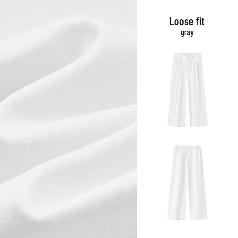 Semir Women's Cooling Antibacterial Wide-Leg Cropped Pants