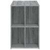 Desk Grey Sonoma 102 x 50 x 75 cm Engineered Wood