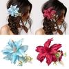 Raffinato Ornamento Floreale Artificiale per Capelli Parrucca per Uso Quotidiano Decorazioni per Capelli da Sposa per Occasioni Speciali e Abiti Casual