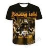 New Fashion Women/Men's 3D Print  Running Wild Rock  Casual T-shirts  Hip Hop Tshirts Harajuku Styles Tops Clothing