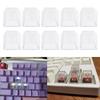 10/20Keys R4 Transparent Keycaps for Game Mechanical Keyboard Switches Blank Keycap Gift for Game Lovers