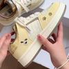 School Season Thick Baseplate Shoes Women's Autumn New Chic Niche Design Bread Shoes Students Breathable Versatile